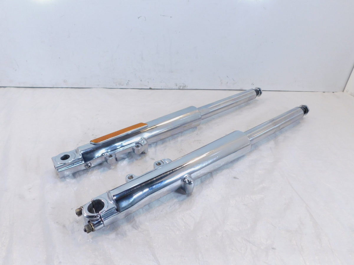 Harley Davidson Chrome Touring Electra Glide Classic & Ultra Classic Front Forks - C3 Cycle