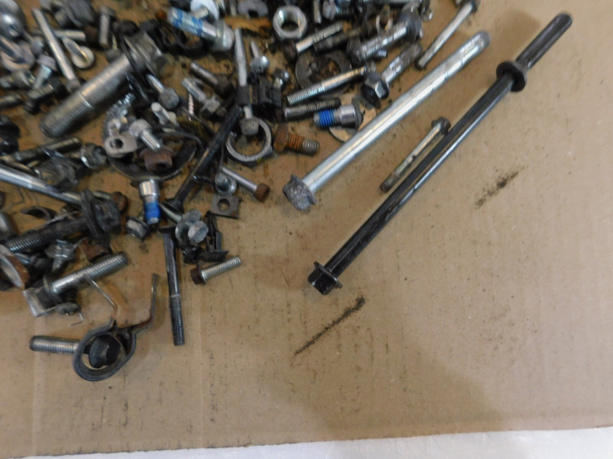 2011 11 Suzuki Burgman 400 AN400 Misc. Nuts Bolts & Brackets Parts Box Lot - C3 Cycle