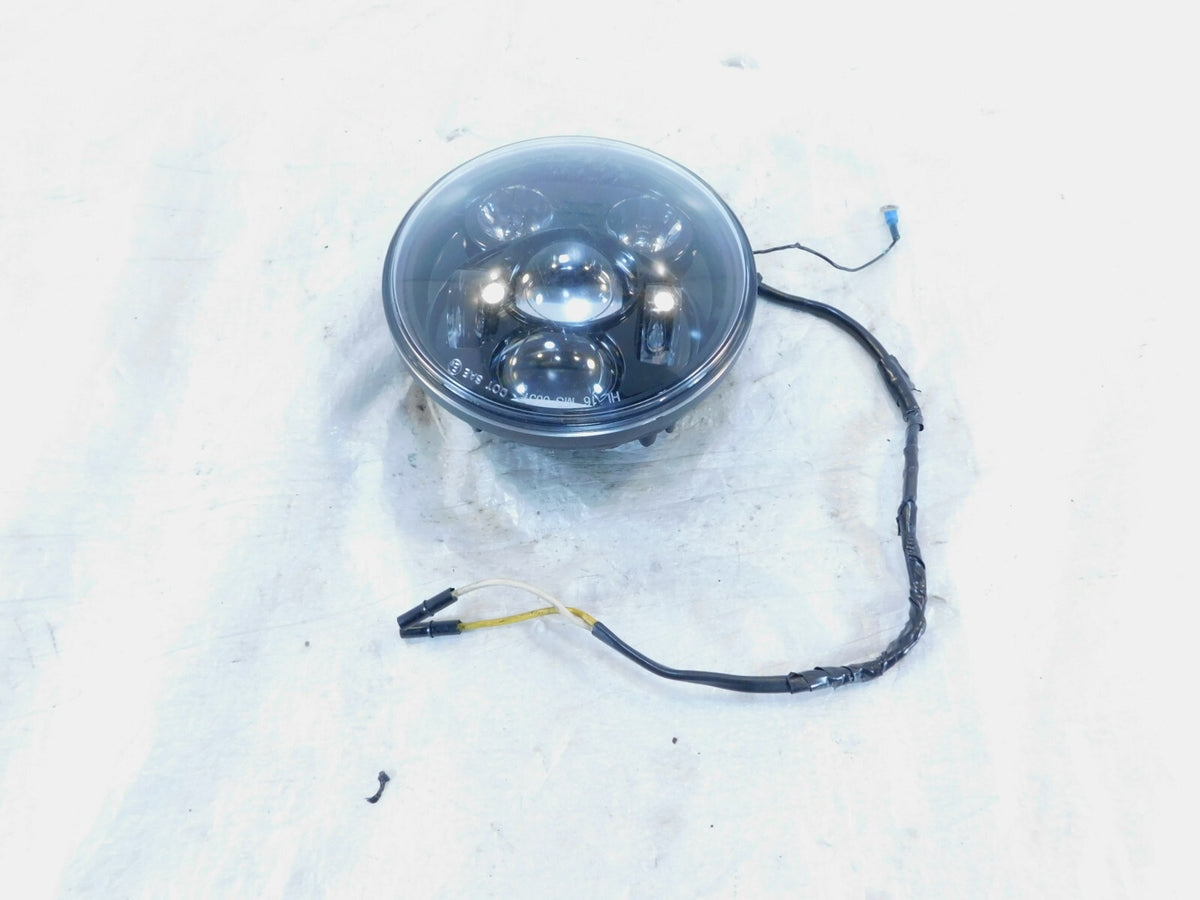 LED Harley Davidson Sportster Dyna Softail & FXR Front Headlight Headlamp - C3 Cycle