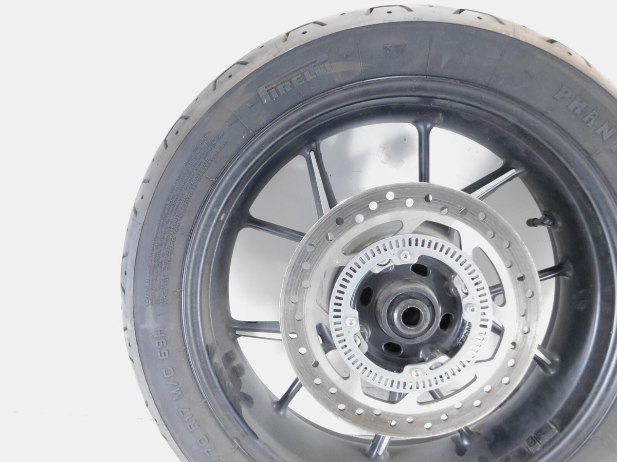 2016-2022 Triumph Street Twin Rear Wheel Rim & Tire w/ Rotor 17" x 4.2" - C3 Cycle