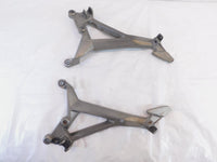 2007-2009 Aprilia Shiver 750 SL750 Gray Right/Left Side Footrest Foot Peg Mounts - C3 Cycle