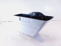 Harley Davidson Road King Street & Electra Glide White Right Saddlebag Bottom - C3 Cycle
