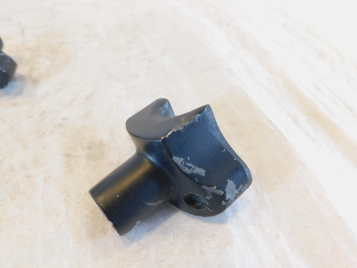 Harley Davidson Sportster 883 & 1200 & Dyna Black Handlebar Bar Riser Clamps
