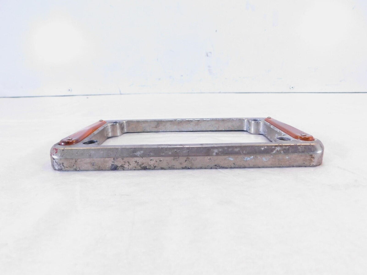 1993-1998 Harley Davidson Dyna Wide Glide Polished License Plate Bracket Trim - C3 Cycle