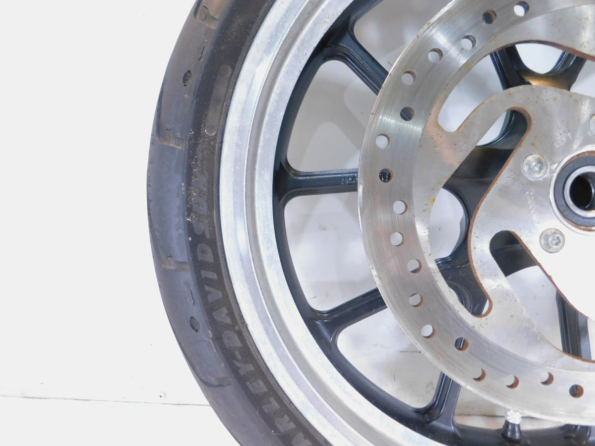 Harley Davidson Sportster 883 Low & Super Low Cast Front Wheel Rim & Tire - C3 Cycle