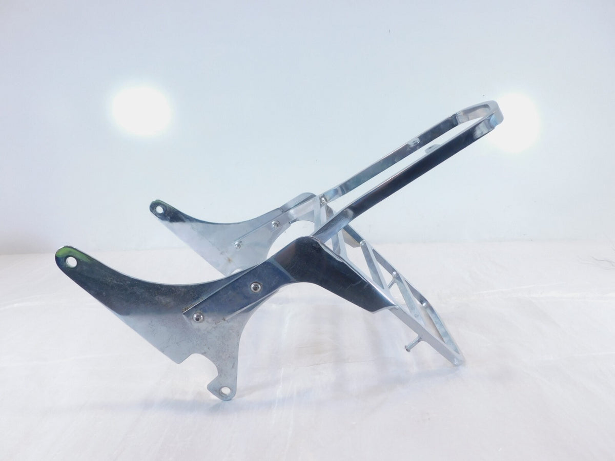 Kawasaki VN800 Vulcan 800 Classic Chrome Rear Backrest Sissybar & Luggage Rack - C3 Cycle