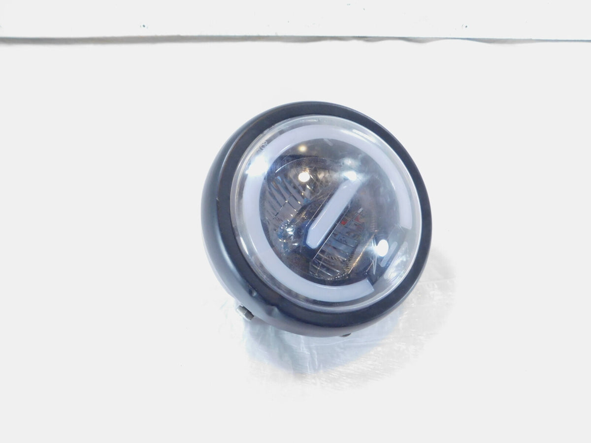 2002 MZ Skorpion Tour MZ660 660cc Black Front LED Headlight Headlamp & Housing