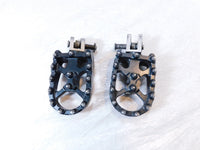 Harley Davidson FXR Dyna Sportster & Softail Spiked Traction Footpegs Footrest - C3 Cycle