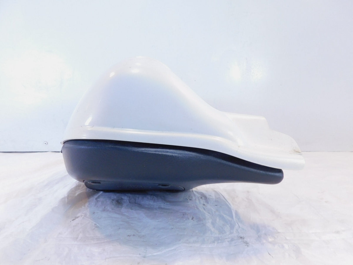 Harley Touring Electra Glide Ultra Classic White Left Lower Leg Fairing Glovebox - C3 Cycle