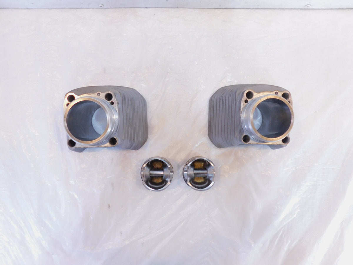 Harley Davidson Sportster 883 Custom & Low Silver Cylinders w/ Pistons 16545-04 - C3 Cycle