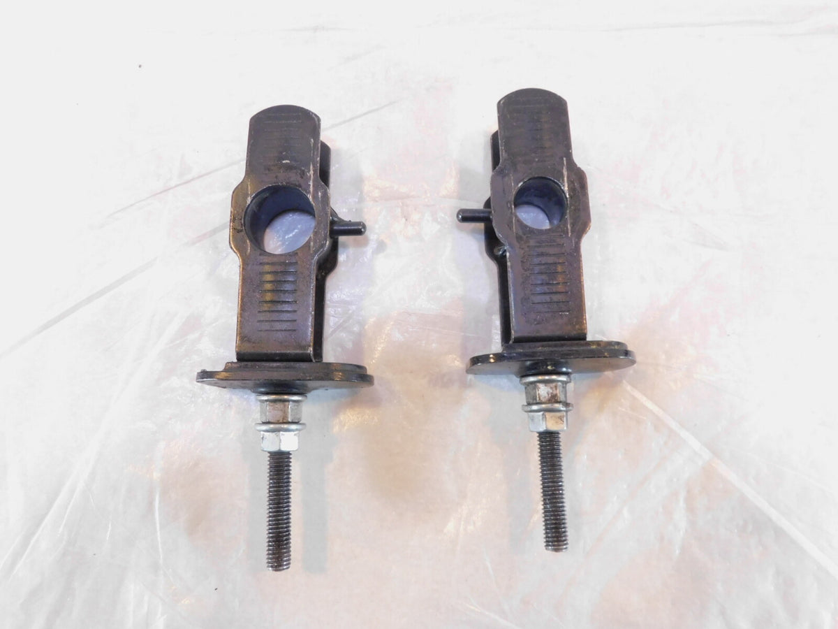 Royal Enfield Bullet 500 EFI B5 Euro 4 Rear Fork Swingarm Axle Chain Adjusters - C3 Cycle