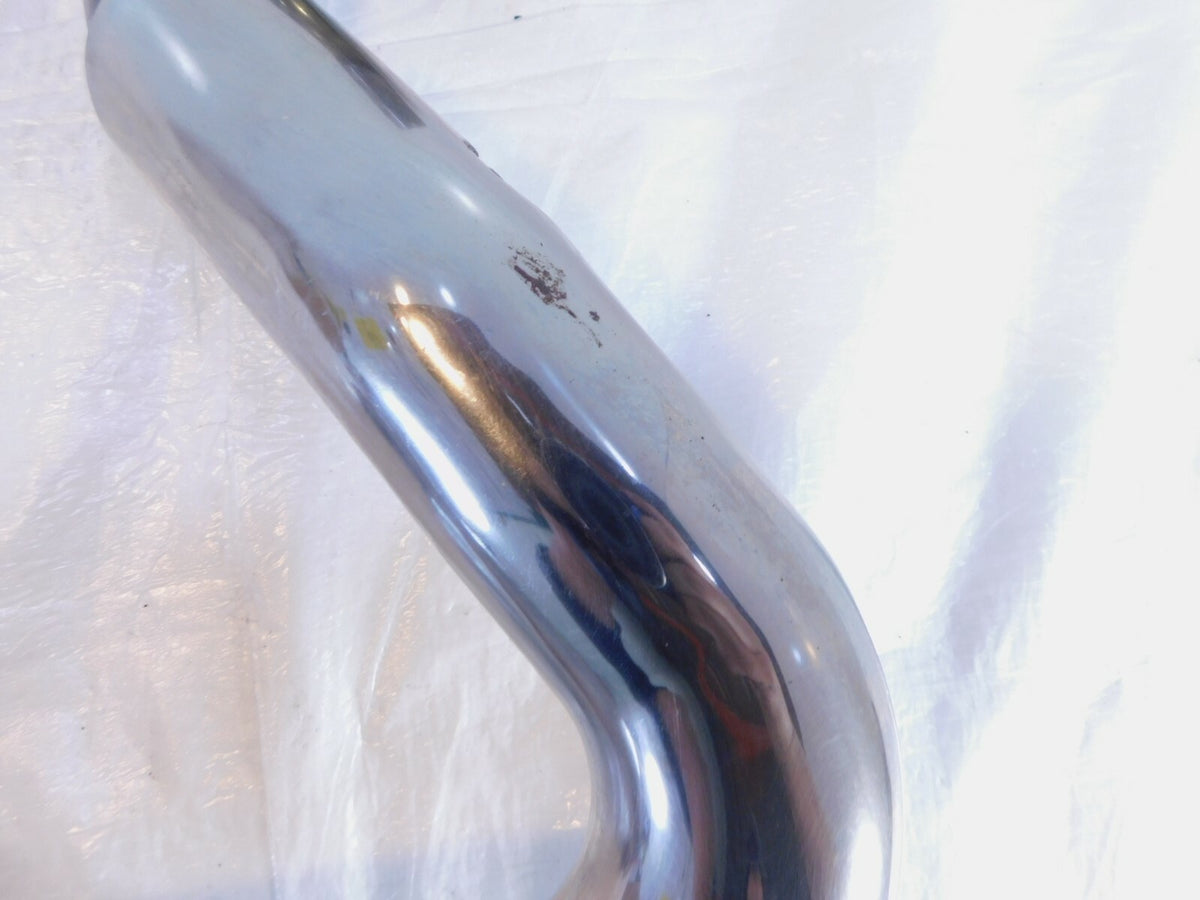 1999-2001 Victory Deluxe Standard V92 Cruiser Rear Exhaust Header Pipe & Shield - C3 Cycle