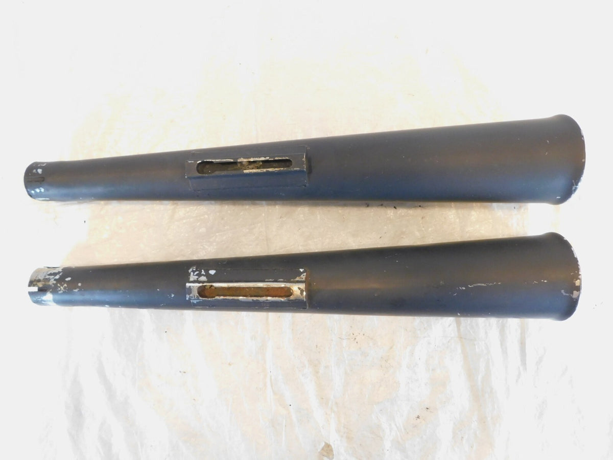 1998-2003 Triumph Thunderbird Sport Black Exhaust System Muffler Silencers
