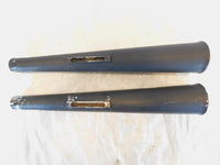 1998-2003 Triumph Thunderbird Sport Black Exhaust System Muffler Silencers