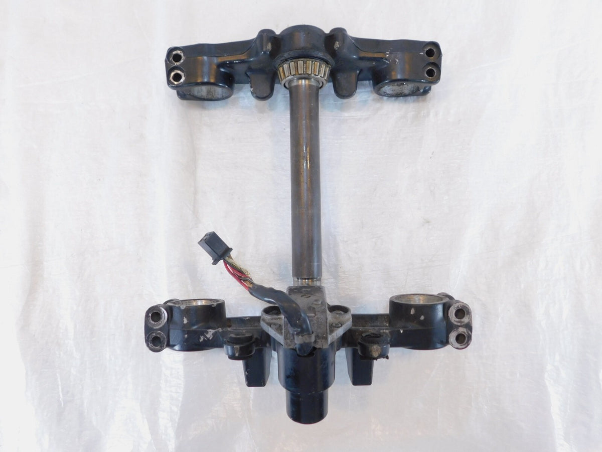 1987-2007 Kawasaki KL650 KLR650 Upper/Lower Triple Tree Steering Stem & Ignition - C3 Cycle
