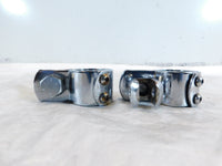 Harley Electra Glide & Road King Highway Footrest Footpeg Mount Clamp Brackets