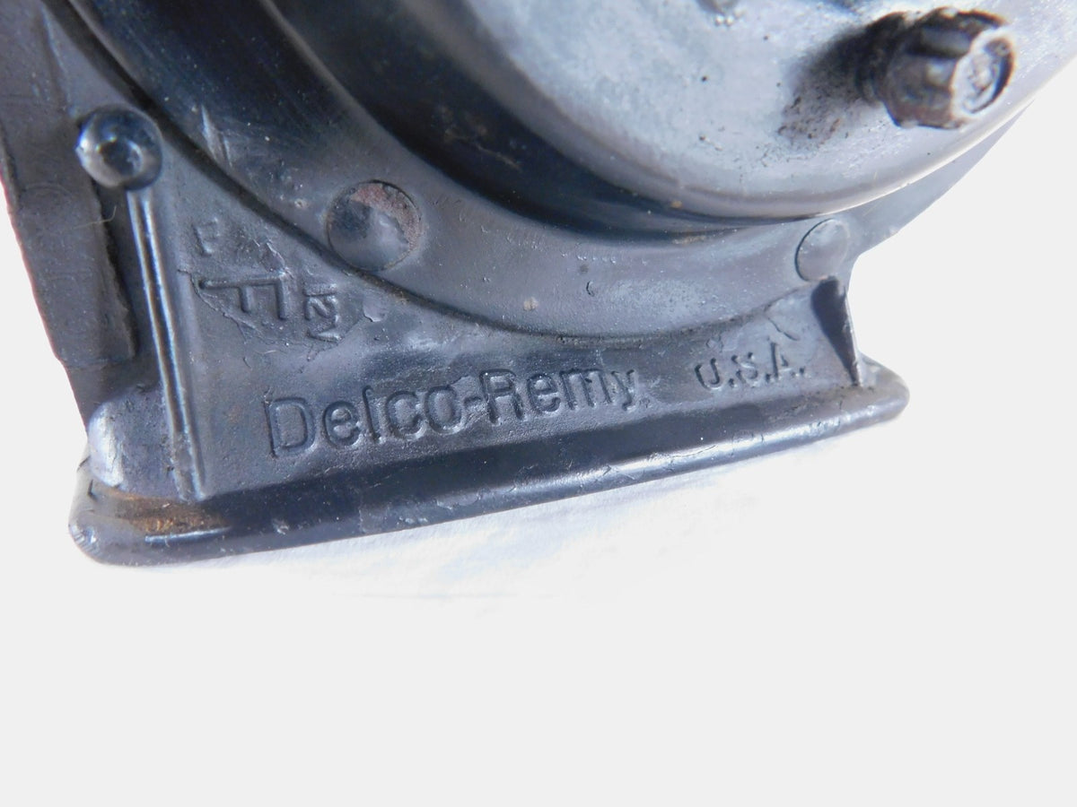 1987-1990 Harley Davidson Softail FXST Custom Springer Black Electric Horn - C3 Cycle
