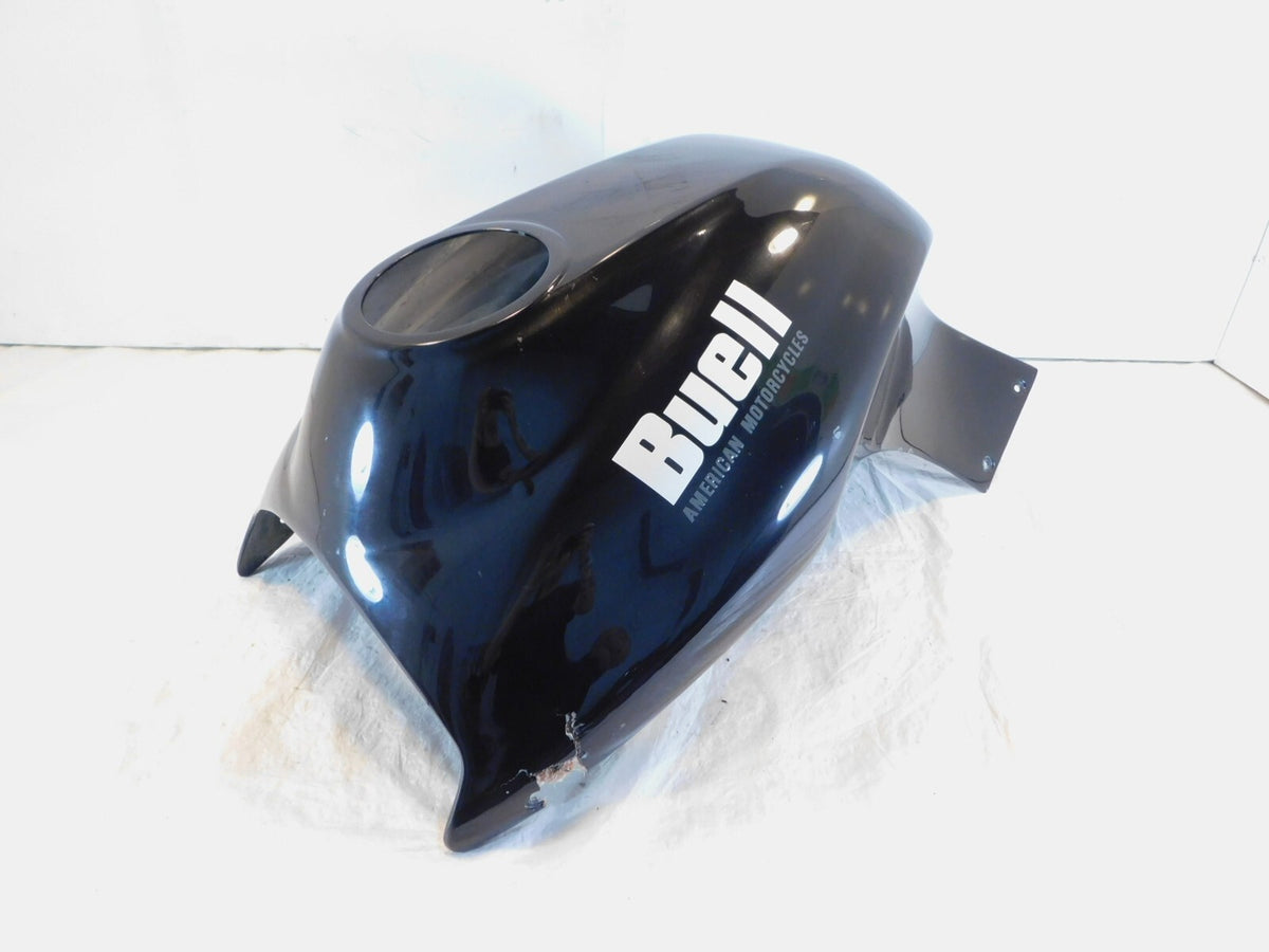 1995 & 1996 Buell S2 S2T Thunderbolt Black Fuel Tank Trim Fairing Cover - C3 Cycle