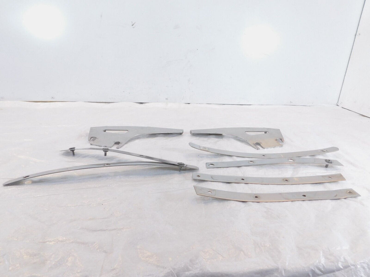 08-17 Harley Davidson Dyna FXDWG Wide Glide Windshield Windscreen Bracket Lot - C3 Cycle