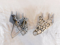 1993-2001 BMW R1100RS R1100 RS Left/Right Front Foot Peg Mount Footrest Plate - C3 Cycle