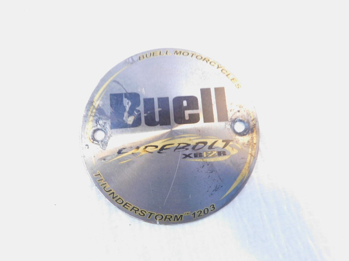 05-06 Buell XB12 XB12R Firebolt Right Engine Timing Timer Camshaft Points Cover - C3 Cycle