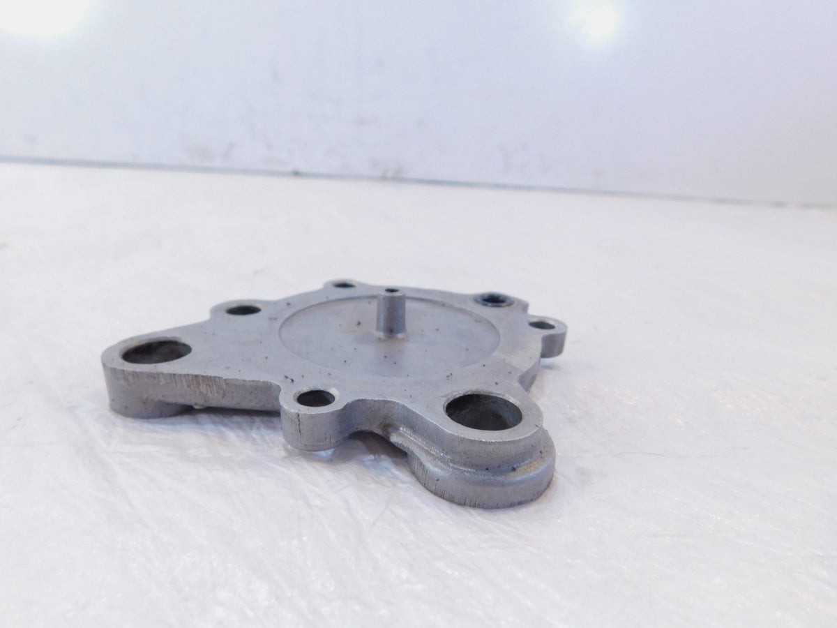 1983 83 Yamaha XJ750J Maxim 750 Silver Engine Motor Crankcase Cover Oil Pump Cap - C3 Cycle