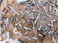 2005 Harley Davidson Sportster 1200 Custom Nuts Bolts & Brackets Parts Box Lot - C3 Cycle