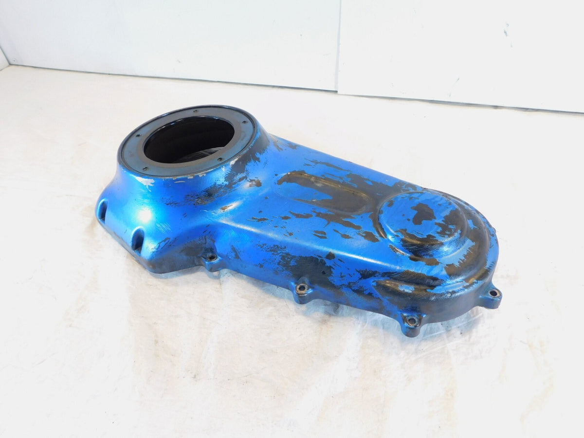 Harley Davidson Softail Blue Left Engine Motor Primary Chain & Clutch Cover - C3 Cycle