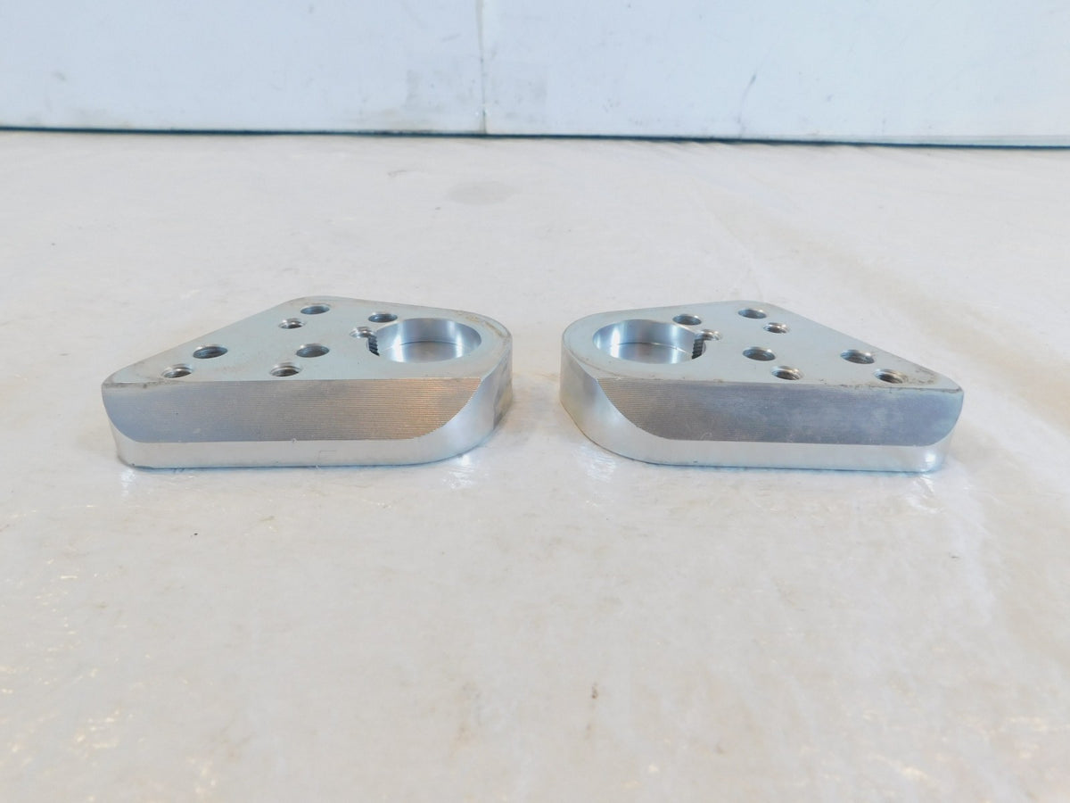 2005-2013 BMW R1200 R1200RT Left & Right Handlebar Riser Block Mount Brackets - C3 Cycle
