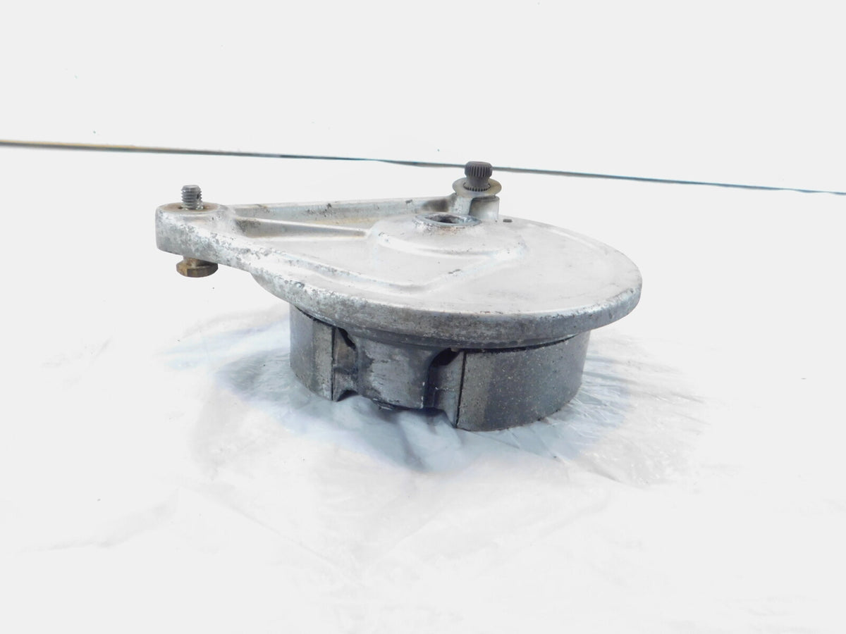 1985-1987 Honda CMX250 CMX250C Rebel 250 Rear Wheel Brake Shoe Hub & Mount Plate - C3 Cycle