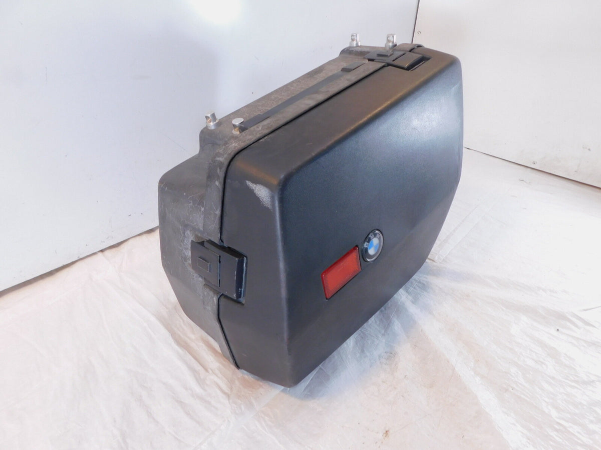 1984-1989 BMW K100RS Black Right Rear Integral Case Saddlebag Luggage Holder Box - C3 Cycle
