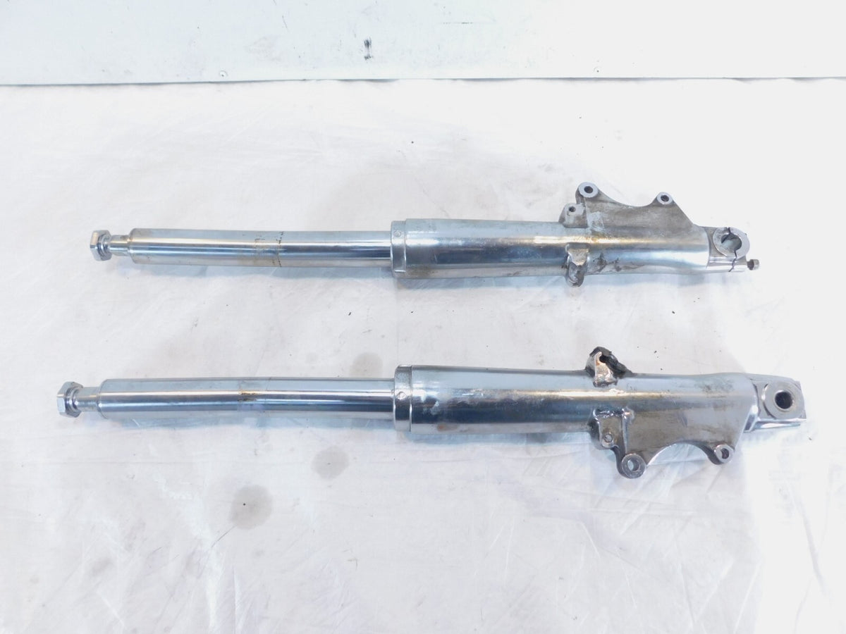 Harley Davidson Road King Electra Glide Front End Suspension Fork Shocks - BENT - C3 Cycle