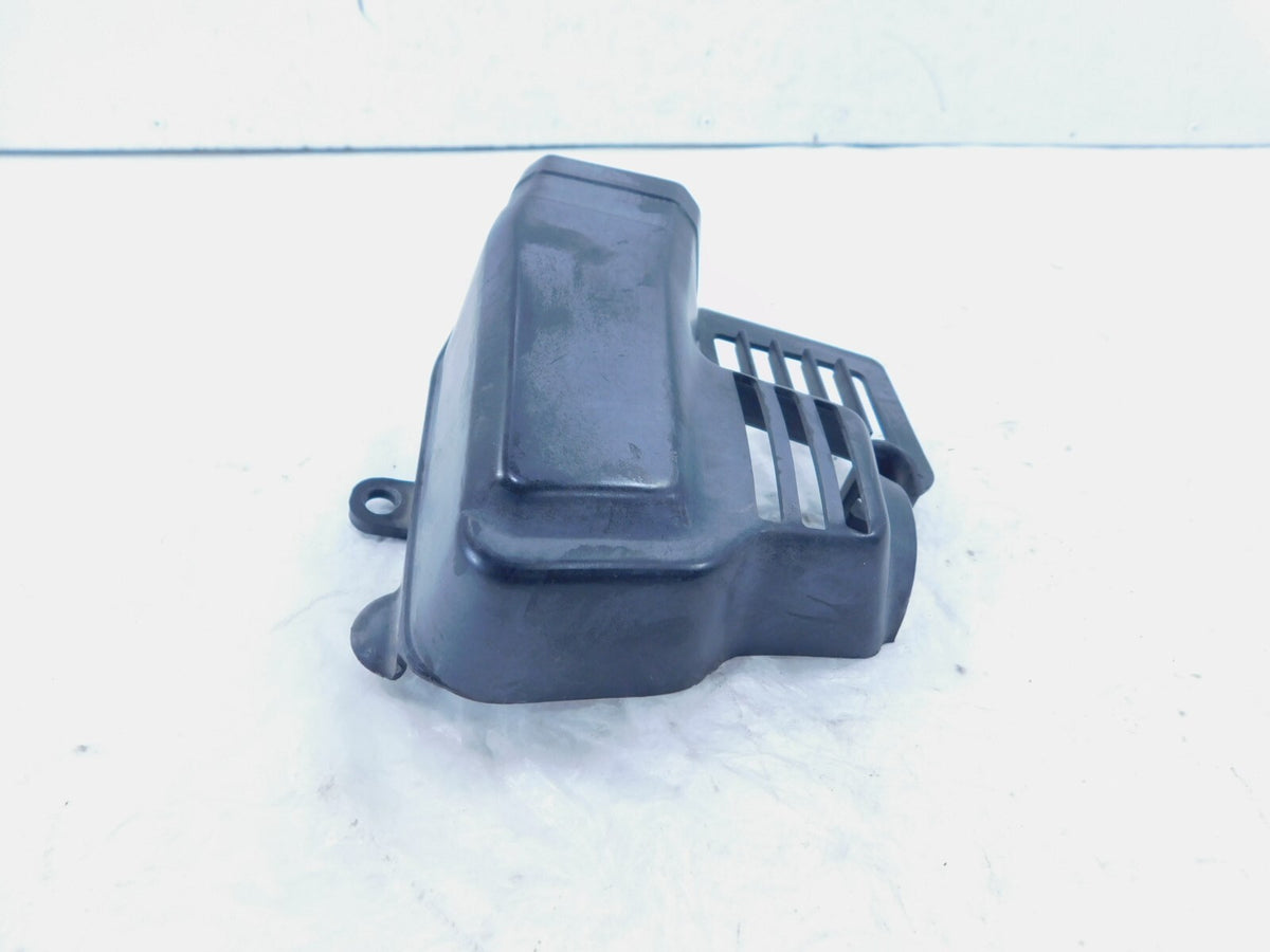 84-85 Honda VF500C Magna V30 500 Engine Cooling Radiator Thermostat Side Cover - C3 Cycle