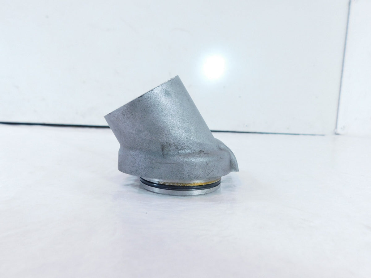 06-10 Harley Dyna Super Glide Custom Street Bob Silver Oil Tank Dip Stick Spout - C3 Cycle
