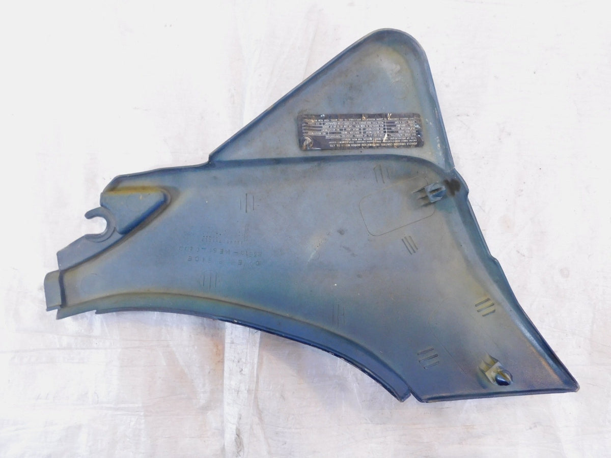 1985 85 Honda CB650SC Nighthawk 650 Right Battery Side Fairing Body Panel Cover - C3 Cycle