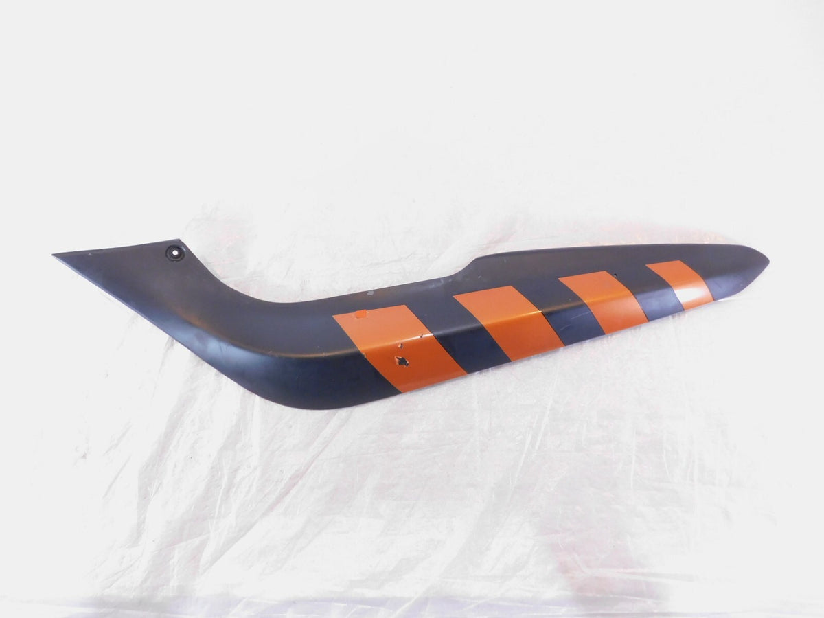 2002-2005 BMW R1150R & Rockster Black Orange Left Rear Side Cover Fairing Panel - C3 Cycle