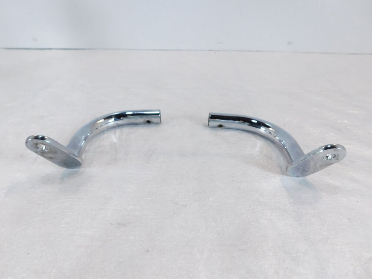 Harley Electra Glide Rear Left & Right Chrome Saddlebag Crash Guard Eliminators