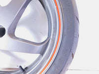 2004-2008 Honda Interceptor 800 VFR800 VFR800A ABS Silver Rear Wheel Rim & Tire - C3 Cycle