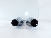 Harley Davidson Dyna Super Glide & Low Rider Chrome Exhaust Header Pipe Mufflers - C3 Cycle
