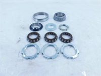 2019 19 Yamaha Niken MTX9 MXT850 Steering Head Stem Column Fork Bearings & Nuts - C3 Cycle