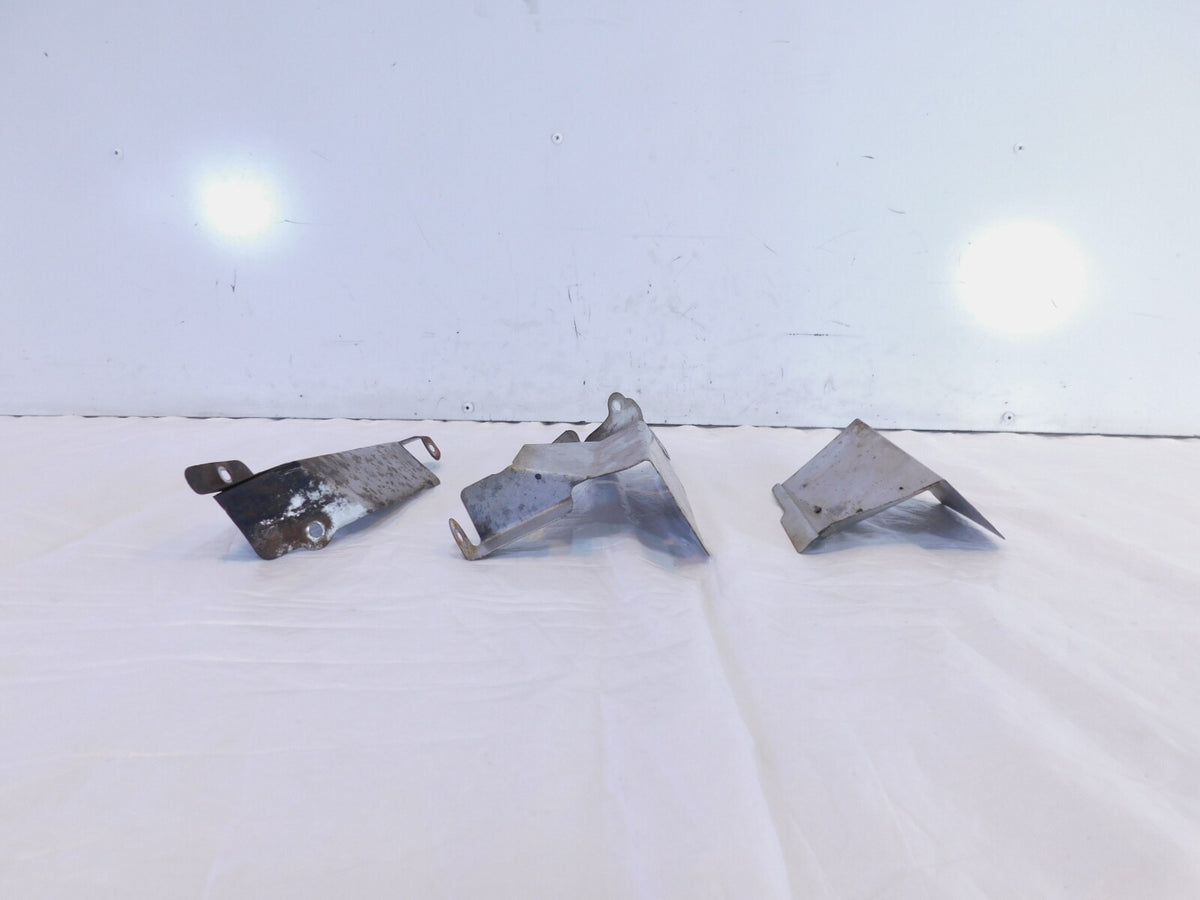 1988-00 Honda Goldwing 1500 GL1500 Lower Side Chamber Heat Guard Protectors Lot - C3 Cycle
