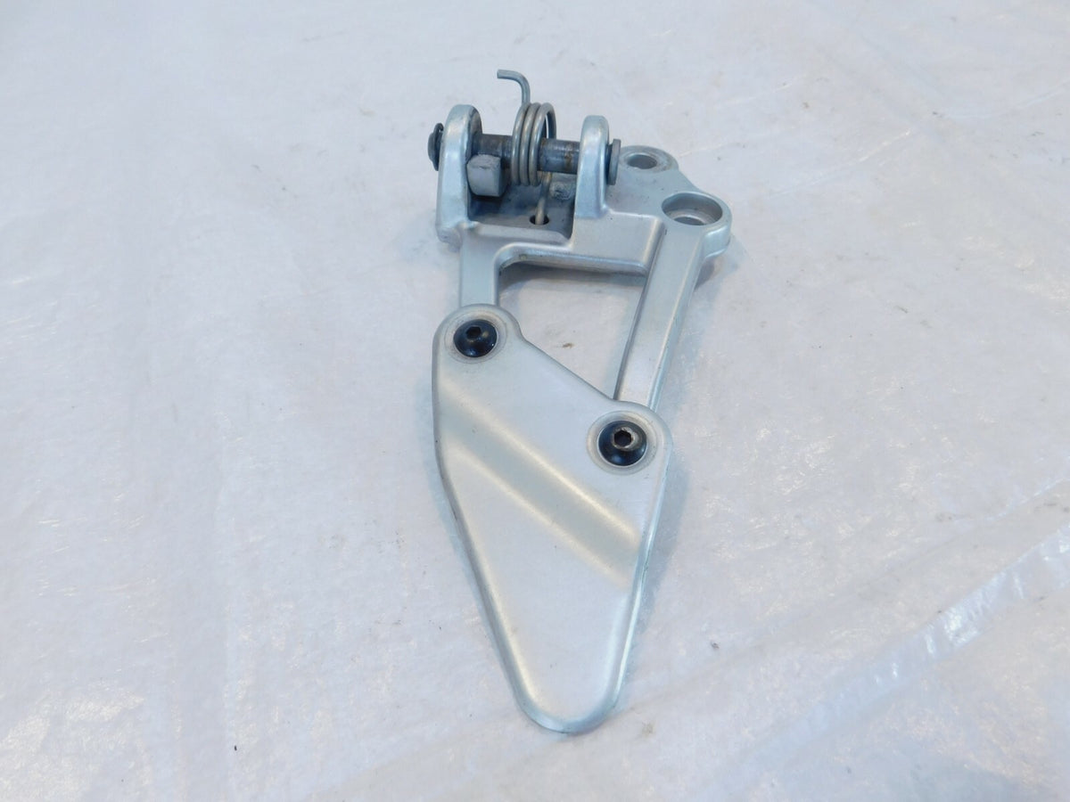 1998-2004 BMW R1100S R1100 S Silver Left Front Footrest Foot Peg Bracket Mount - C3 Cycle