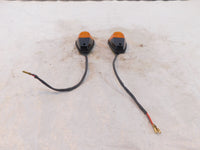 1985-07 Yamaha V-Max VMX12 VMX1200 Amber Rear Left/Right Turn Signal Indicators - C3 Cycle