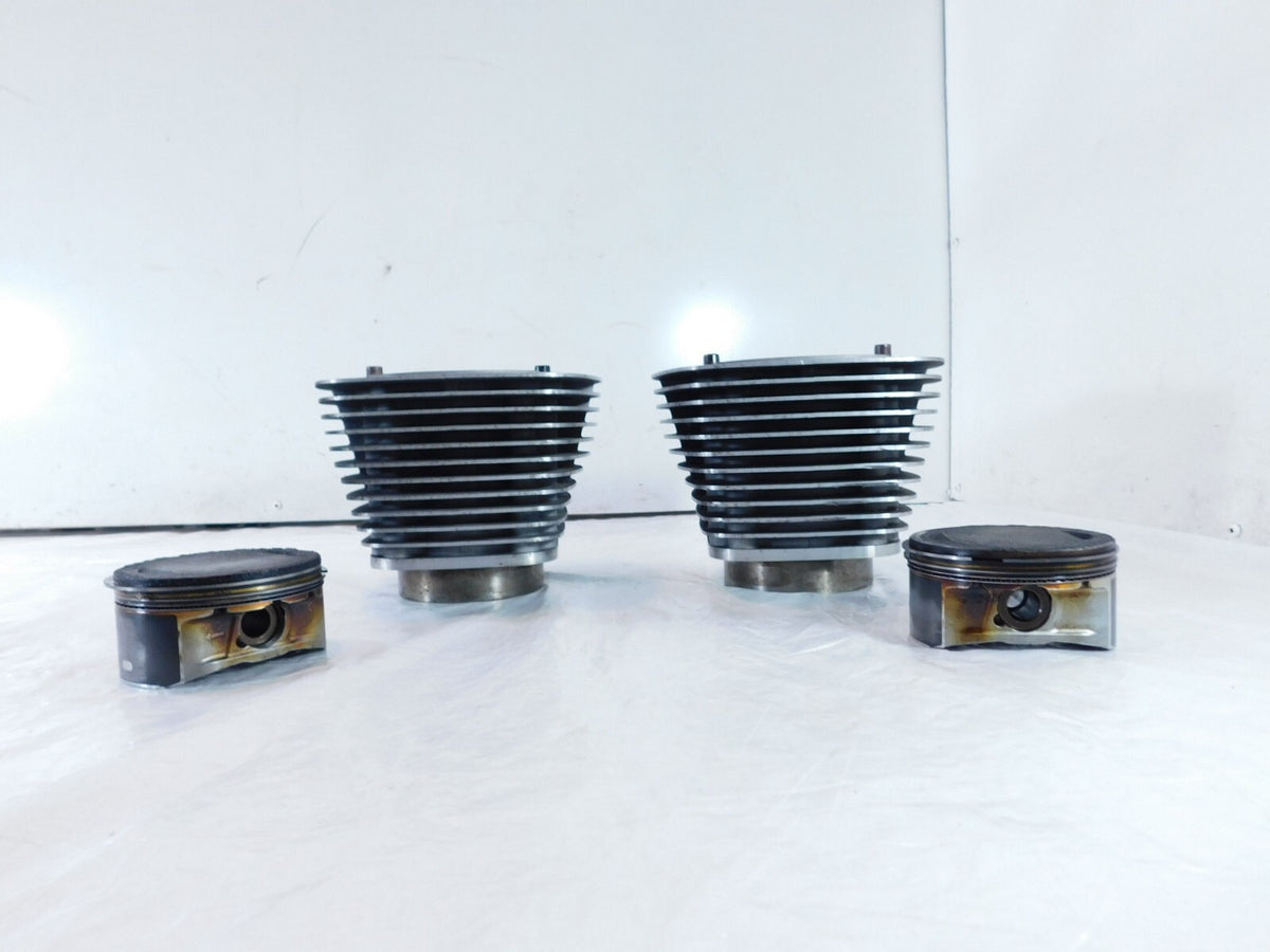 Harley Davidson Touring Dyna & Softail Twin Cam 96 Silver Cylinders & Pistons - C3 Cycle