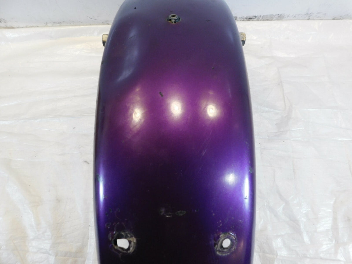 01-05 Harley Touring Road King & Electra Glide Purple Rear Wheel Fender - Dented