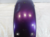 01-05 Harley Touring Road King & Electra Glide Purple Rear Wheel Fender - Dented