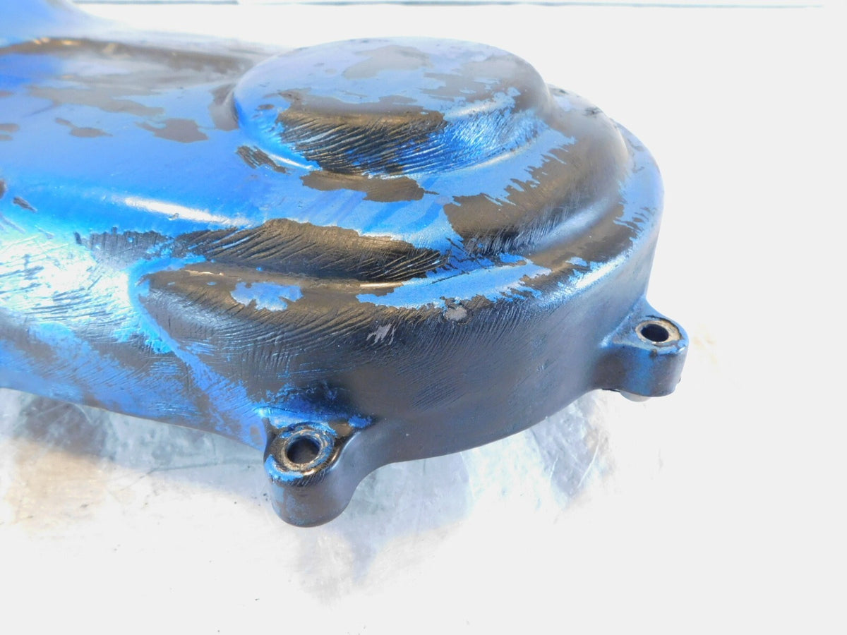 Harley Davidson Softail Blue Left Engine Motor Primary Chain & Clutch Cover - C3 Cycle