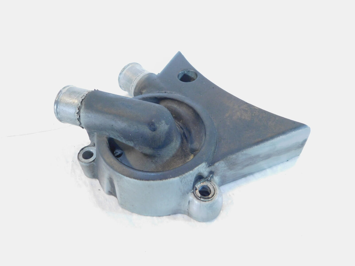 BMW F650 F650CS & F650GS Dakar Engine Cooling Water Pump Housing Cover Outlet - C3 Cycle
