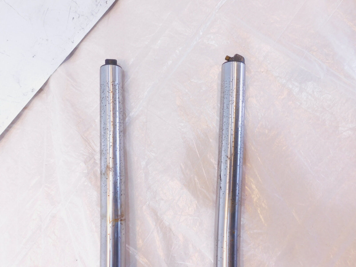 1983 83 Honda GL650 Silverwing 650 Front Wheel Suspension Fork Shocks - BENT - C3 Cycle