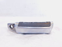 Single Harley Touring FXR Dyna & Softail Flames Chrome & Rubber Footpeg Footrest - C3 Cycle